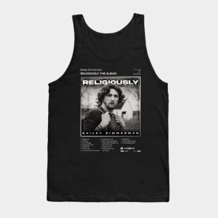 Bailey Zimmerman - Religiously. The Album. Tracklist Album Tank Top